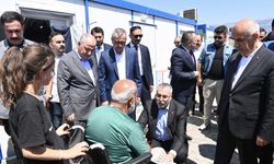 Bakan Işıkhan Kahramanmaraş'ta Konteyner Kentteki Depremzedeleri Ziyaret Etti!