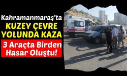 Kahramanmaraş'ta Hafif Ticari Araç Refüje Çıktı: 1 Kişi Yaralandı!