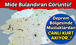 Kahramanmaraş Depreminin Yıktığı Adıyaman'da Musluktan Kurtçuk Akıyor!