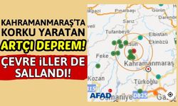 Kahramanmaraş'ta 4,3 Büyüklüğünde Artçı Deprem!