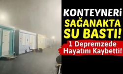 Kahramanmaraş Depremlerinden Kurtuldu, Konteynerinde Can Verdi!