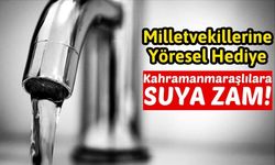 Kahramanmaraş'ta Suya Her Ay Zam! 80 Kuruş Daha Arttı!