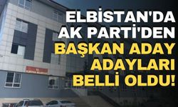 Elbistan'da AK Parti'den 23 Kişi Belediye Başkan Aday Adayı Oldu!