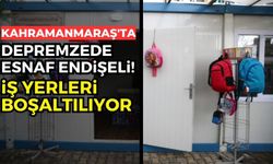 Kahramanmaraş'ta Depremzede Esnafın Geçim Kaynağı Konteyner Çarşılar Boşaltılıyor!