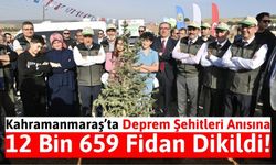 Kahramanmaraş'ta 39 Bin 566 Fidan Toprakla Buluştu!