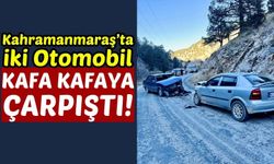 Kahramanmaraş'ta Çarpışan İki Otomobildeki 5 Kişi Yaralandı!