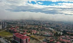 Kahramanmaraş'ta Sis Manzarası Havadan Görüntülendi