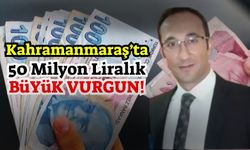 Kahramanmaraş'ta 50 Milyon Lirayı Zimmetine Geçiren Bankacı Tutuklandı!