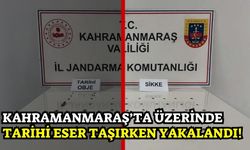 Kahramanmaraş'ta Tarihi Eser Kaçakçısı Gözaltına Alındı!