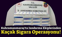 Kahramanmaraş'ta 680 Paket Kaçak Sigara Ele Geçirildi!