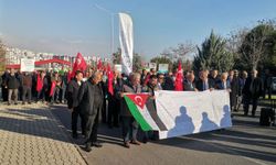 Kahramanmaraş'ta Üniversiteliler Ve Akademisyenler Gazze İçin Yürüdü!
