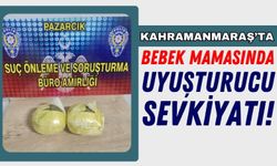 Kahramanmaraş'ta Bebek Maması Paketinden Uyuşturucu Çıktı!