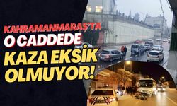 Kahramanmaraş'ta 3 Günde İkinci Kaza: Aynı Caddede Zincirleme Trafik Kazası!