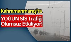 Kahramanmaraş'ta Yoğun Sis Trafikte Tehlike Yaratıyor!