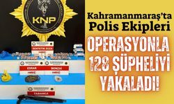 Kahramanmaraş'ta Bir Haftada 66 Suçlu Tutukladı!