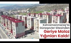 Kahramanmaraş'ta 37 Bloklu Güneşevler Sitesi'nin Yıkımı Tamamlandı!