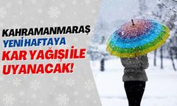 Kahramanmaraş'ta Kar Yağışı Başlıyor: 2 Gün Sürecek!
