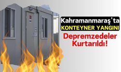 Kahramanmaraş'ta Yangın Faciası: Yaşlı Kadın Ve Engelli Genç Kurtarıldı!