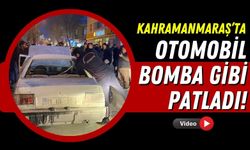 Kahramanmaraş'ta LPG'li Araç Patladı: Sürücü Yaralı!