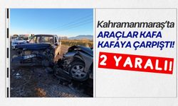 Kahramanmaraş'ta Otomobil ile Pikap Çarpıştı: Sürücüler Yaralandı!