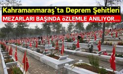 6 Şubat Depremlerinin 1. Yılında Kahramanmaraş'ta Anma Programları Yapıldı!