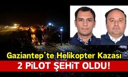 Emniyete Ait Helikopter Düştü: 2 Pilot Şehit Oldu!