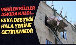 Kahramanmaraş'ta Depremzedelerin Beklediği Eşya Yardımı Sözü Askıda Kaldı!