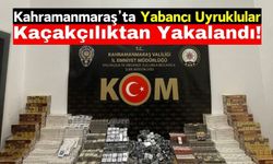 Kahramanmaraş'ta Polis Ekipleri Kaçak Sigara Sevkiyatını Engelledi!