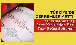 17 Şubat'ta Çanakkale, Malatya ve Kahramanmaraş'ta Art Arda Depremler!