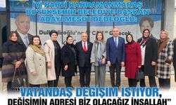 Büyükşehir Adayı Mesut Dedeoğlu: 'Tüm Kahramanmaraş’ın Belediye Başkanı olacağım'