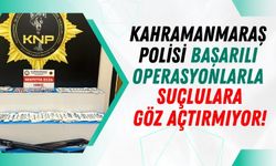 Kahramanmaraş'ta Suçlulara Operasyon: 133 Gözaltı, 73 Tutuklama!