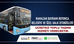 Kahramanmaraş'ta Ramazan Bayramı'nda Ücretsiz Toplu Taşıma Hizmeti!