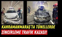 Kahramanmaraş'ta Tünellerdeki Zincirleme Trafik Kazasında 3 Kişi Yaralandı!
