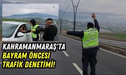 Kahramanmaraş'ta Jandarma Trafik Timleri Bayram Öncesi Sıkı Denetimde!