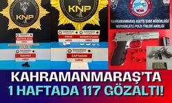 Kahramanmaraş'ta Suçlulara Operasyonlar Devam Ediyor: 117 Gözaltı!