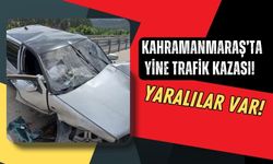 Kahramanmaraş'ta Kontrolden Çıkan Otomobil Bariyerlere Çarptı: Yaralılar Var