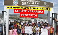 Kahramanmaraş'ta Depremzedeler Konteyner Kent Tahliye Kararına Karşı Eylemde!