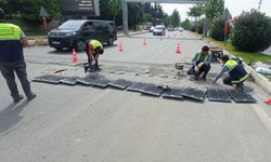 Kahramanmaraş'ta Trafik Güvenliği İçin Yol Yenileme ve İşaretler Yenileniyor!