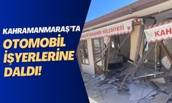 Kahramanmaraş'ta Lastik Patlaması Sonucu Kaza: İş Yerlerine Daldı!