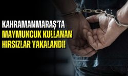 Kahramanmaraş'ta Maymuncukla Soygun Yapan Hırsızlar Tutuklandı!