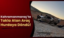 Kahramanmaraş Afşin'de Korkunç Kaza: Otomobil Devrildi, İki Ağır Yaralı