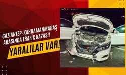 Gaziantep-Kahramanmaraş Yolunda Kaza: Tır ve Otomobil Çarpıştı, Yaralılar Var