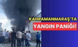 Kahramanmaraş'ta Depo Alevlere Teslim Oldu: Maddi Hasar Büyük!