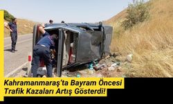 Kahramanmaraş’ın Nurhak İlçesinde Otomobil Takla Attı: 2 Kişi Yaralandı!