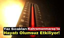 Kahramanmaraş'ta Sıcaklar Dayanılmaz Hale Geldi: Termometreler Rekor Dereceleri Gösteriyor!