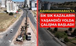 Kahramanmaraş'ta Turgut Özal Bulvarı'nda Akıllı Kavşak Çalışmaları Başladı