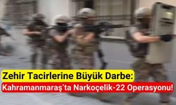 Kahramanmaraş Dahil 20 İlde Narkoçelik-22 Operasyonu: 157 Kişi Gözaltında!