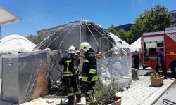 Kahramanmaraş'ta Depremzedelerin Kaldığı Çadırlarda Yangın!