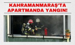 Kahramanmaraş'ta Apartmanda Yangın Paniği: Ev Alevlere Teslim Oldu!
