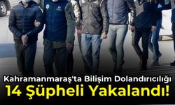 Kahramanmaraş'ta Yasa Dışı Bahis Operasyonu: 14 Tutuklama